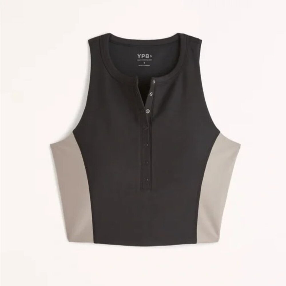 Black And Tan Color Block Active Set - Size Large - image 2